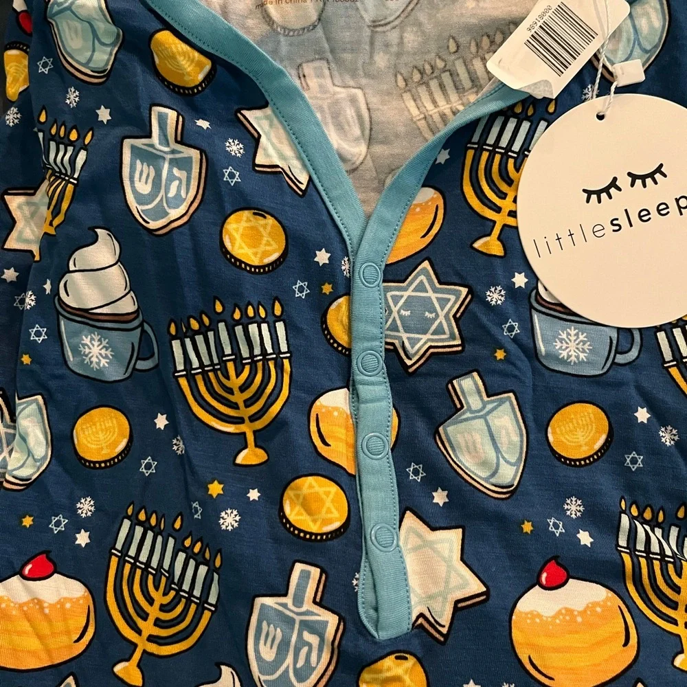 Little Sleepies Women’s Hanukkah Pajama Top Size XL - Picture 4 of 4